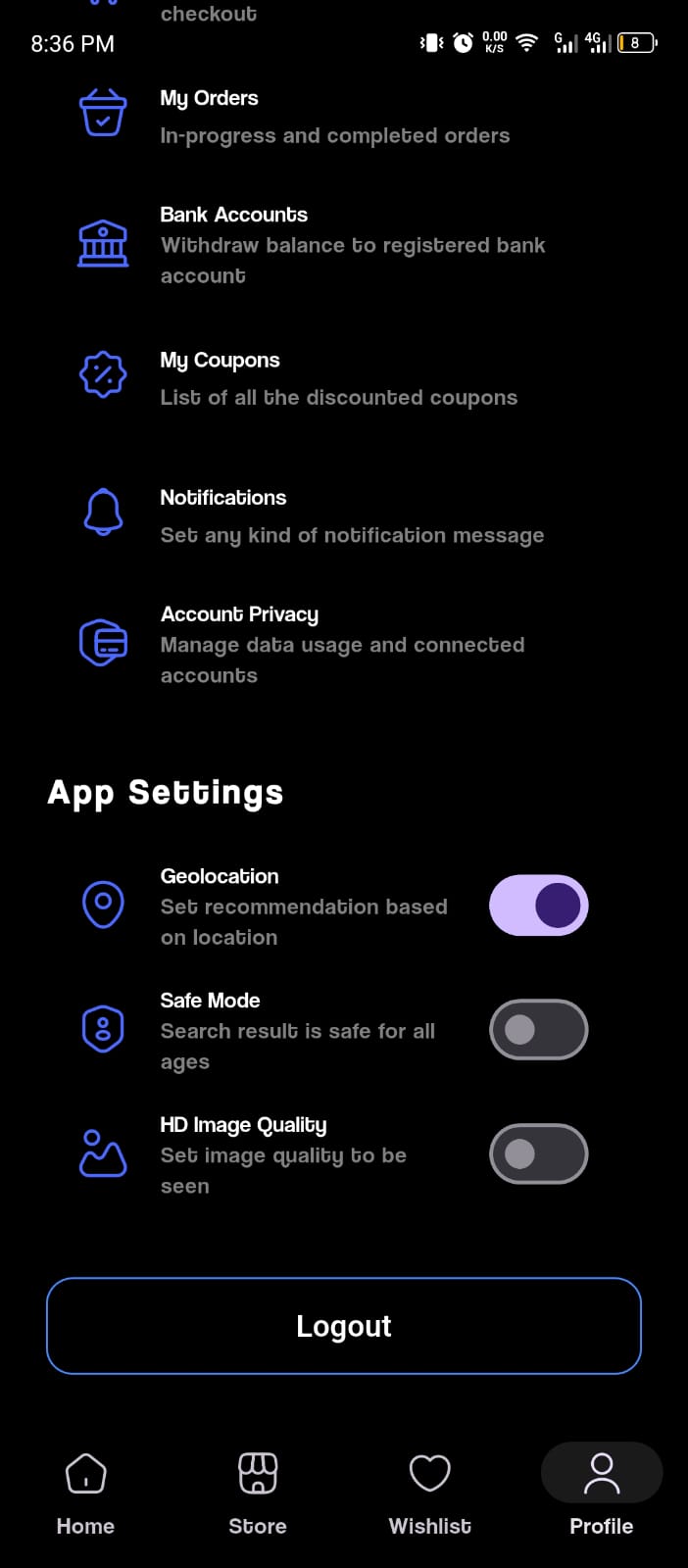 E-commerce Mobile App & Web Admin Dashboard — screenshot 9